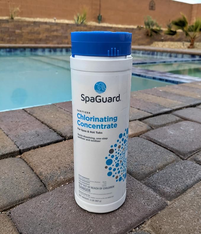 SpaGuard Spa Chlorinating Concentrate, 2 lb, Single, Advanced Spa Water Treatment for Hot Tubs and Spas, Quick Dissolving Oxidizer - Image 2