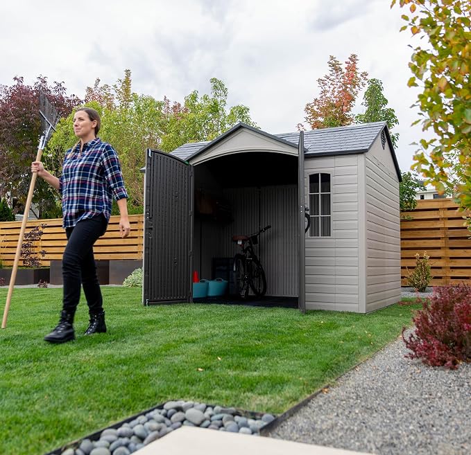 Lifetime Outdoor Storage Shed, 10 x 8 Foot - Image 5