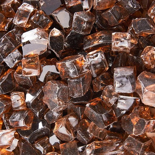 HeatPro Fir Pit Glass,Cooper by WOHomeFurniture
