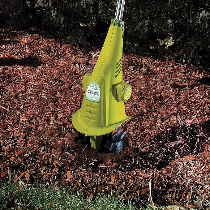 Sun Joe Corded Electric Garden Cultivator with Steel Blades, 6.3-Inch Wide Path, 2.5-Amp Motor - Heavy-Duty Cultivating Machine for Soil Prep, Lawn & Garden Maintenance, TJ599E - Image 2