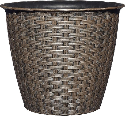 Classic Home & Garden Nantucket 8" Planter, Russet